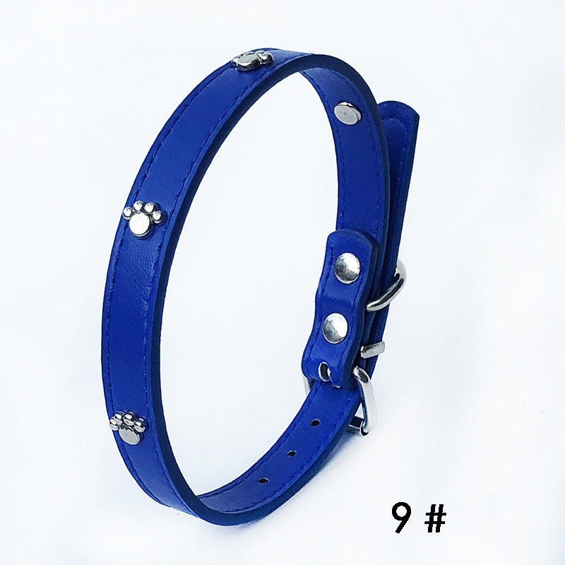10er-Pack verstellbare PU-Hundehalsbänder mit Glöckchen – Bild 3 | LuxeStyle