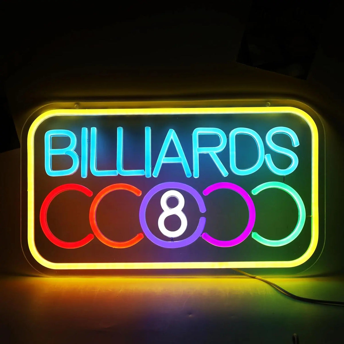 LED Neon Dekoleuchte Weinglas | LuxeStyle