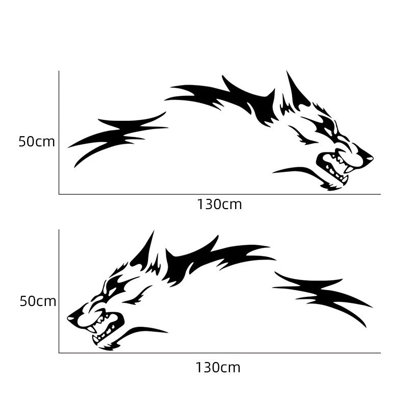 Wolf Totem Aufkleber Set – Bild 2 | LuxeStyle