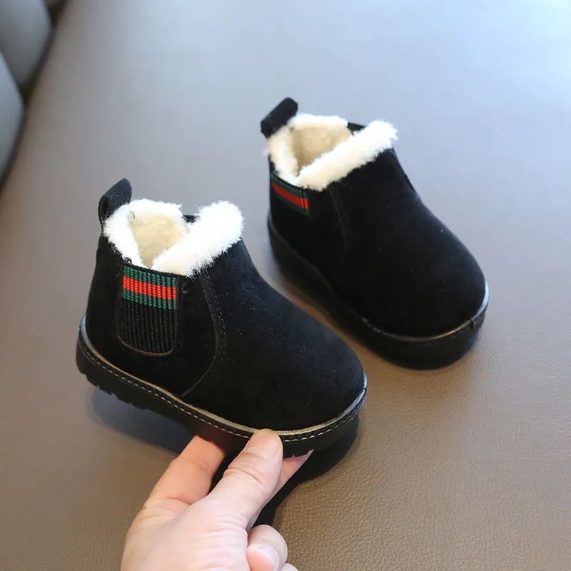Winter Plus Velours Kinder-Schneestiefel