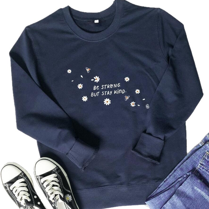 Buntes Damen Sweatshirt mit Print