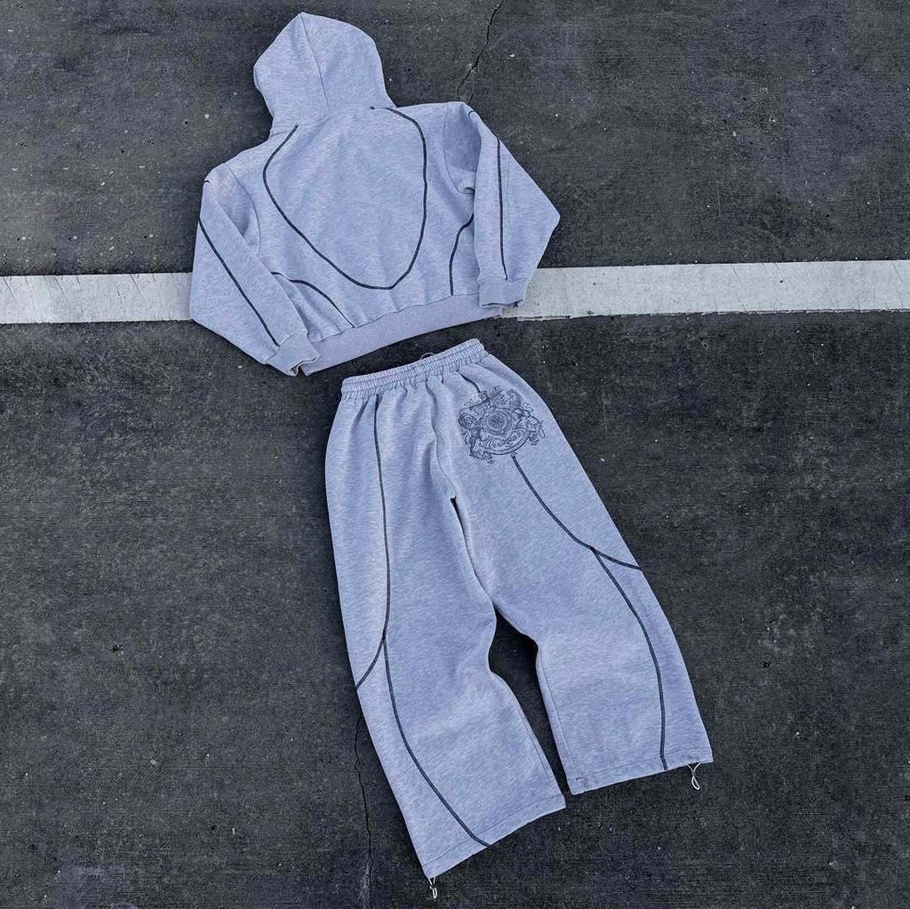 Hoodie & Jogginghose Set im Partnerlook