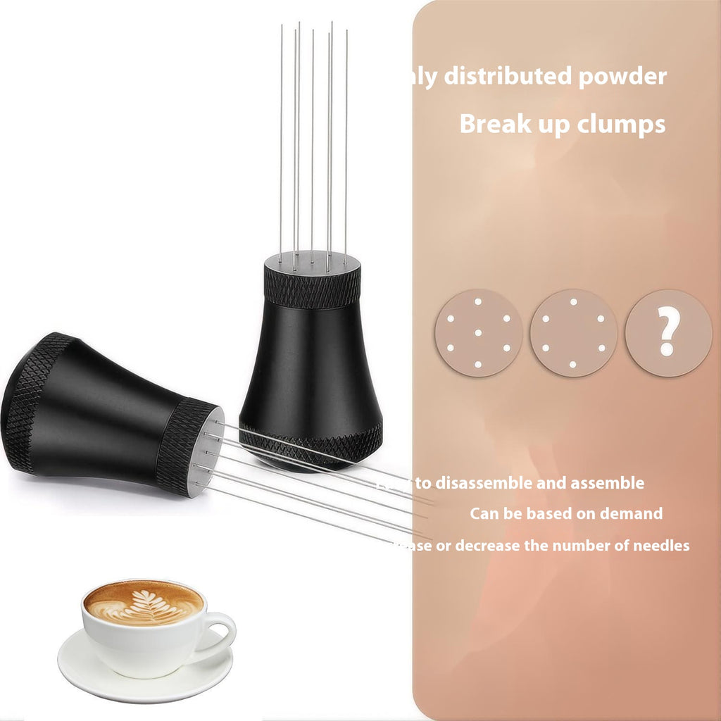 Kaffee-Verteiler mit Nadeln und Basis