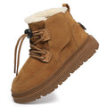 Kinder-Schuhe aus Baumwolle mit Fleecefutter – rutschfeste Outdoor-Sch
