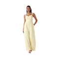Eleganter ärmelloser Jumpsuit mit weitem Bein