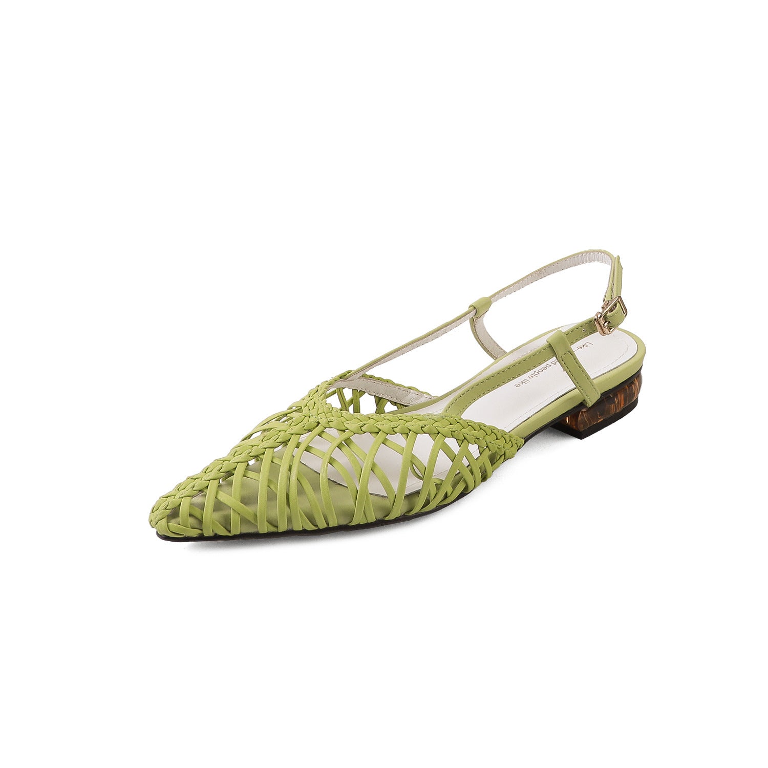 Retro-Sandalen mit Stiletto-Absatz