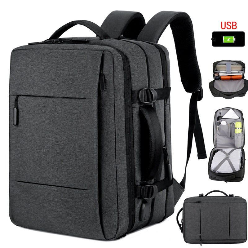 Business-Rucksack für Laptop & Notizen – Bild 4 | LuxeStyle