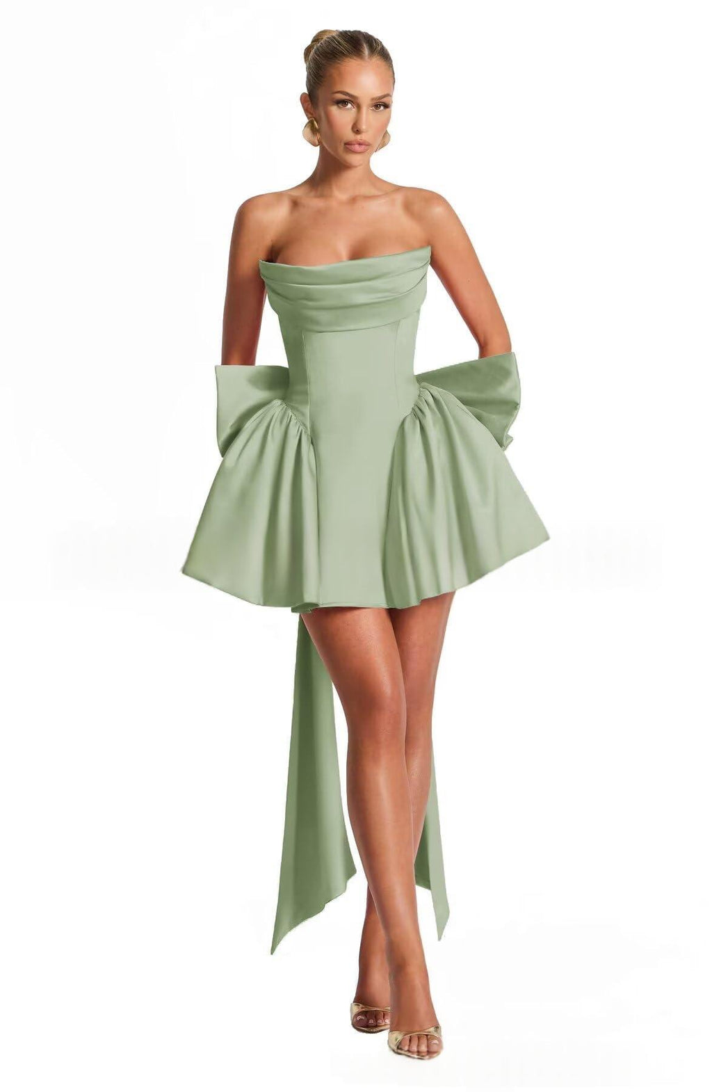 Rückenfreies Abendkleid