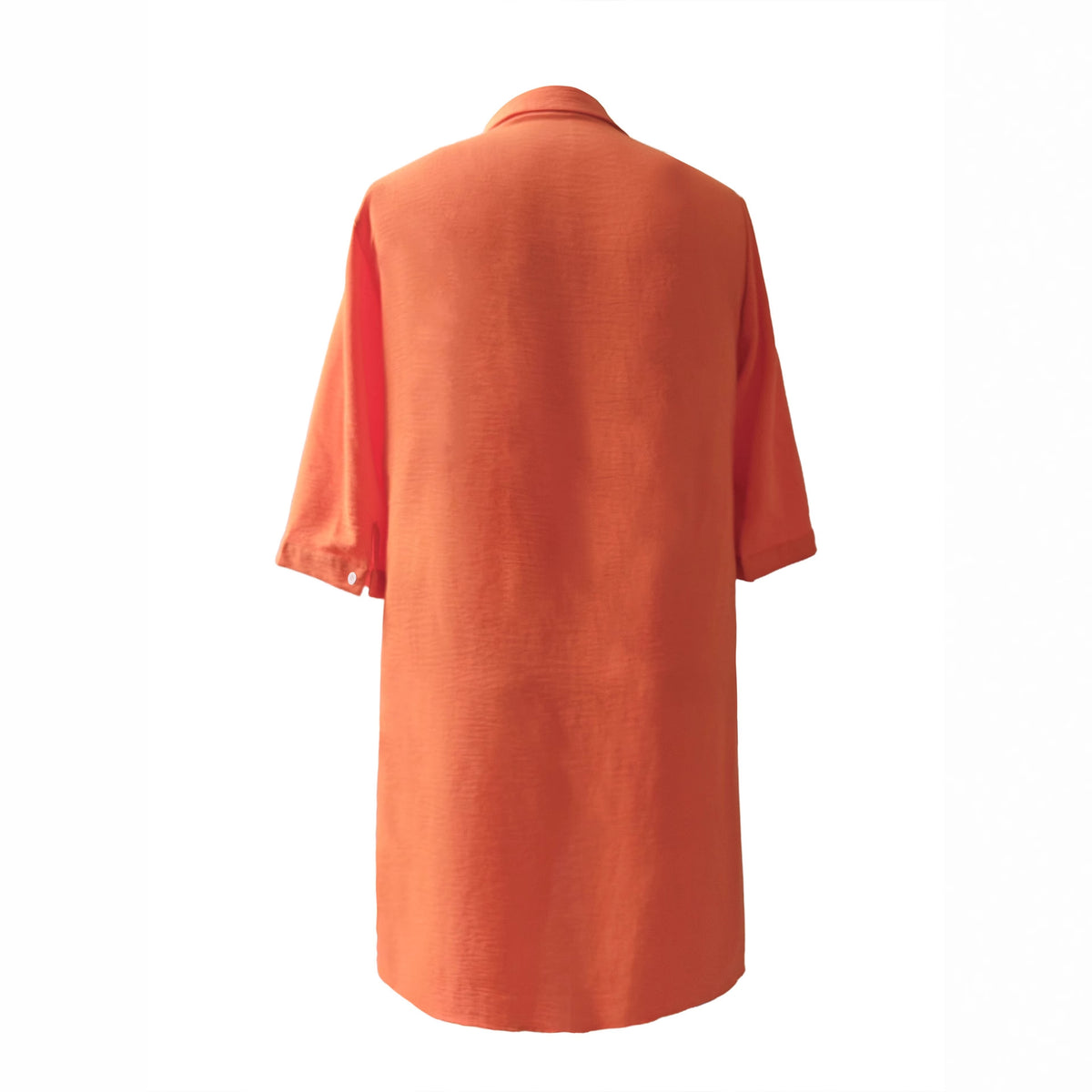 A-Linien Blusenkleid mit 3/4-Ärmeln – Bild 5 | LuxeStyle