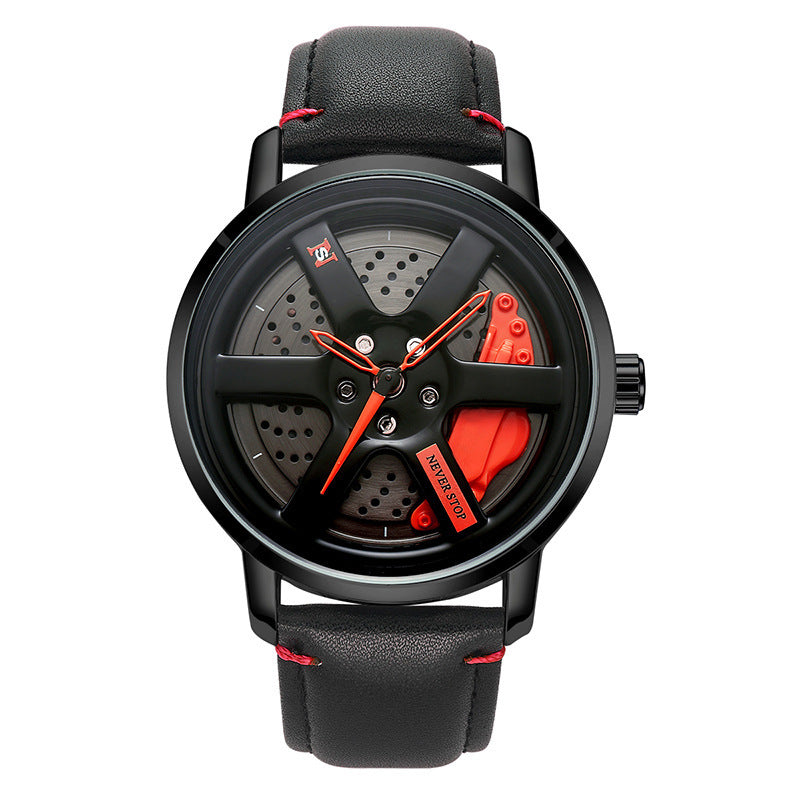 Quarz-Herrenuhr mit Milanaise-Armband
