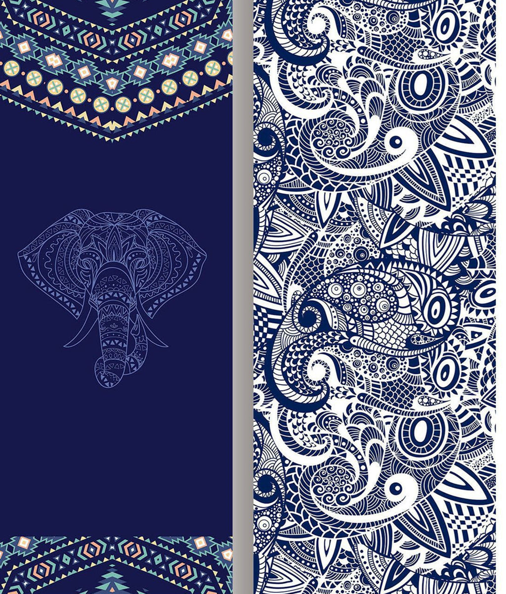 Yogamatten-Handtuch mit Mandala-Design