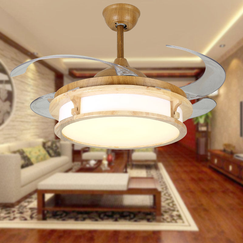 Japanische Deckenventilator-Lampe mit Reinigungsfunktion | LuxeStyle