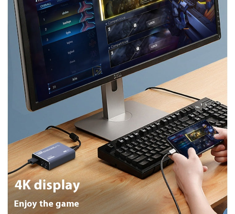 4K Gaming Set-Top Box Audio-Recorder