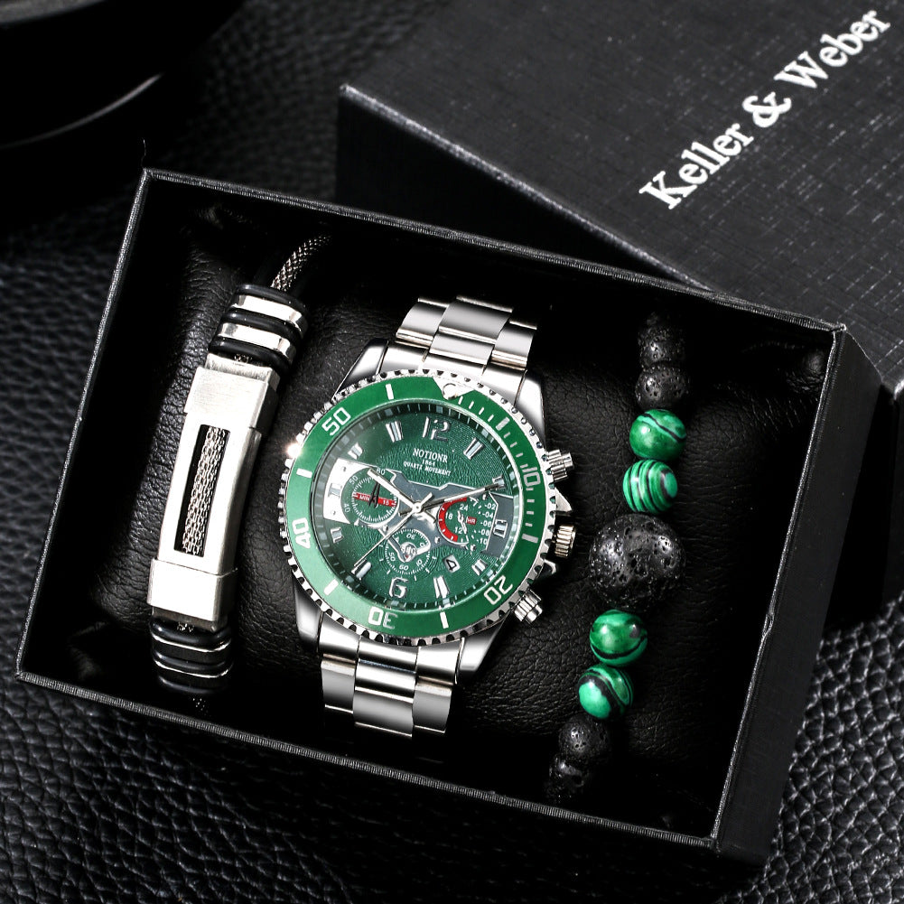 Quarz-Armbanduhr mit Weltzeit-Display – Bild 5 | LuxeStyle