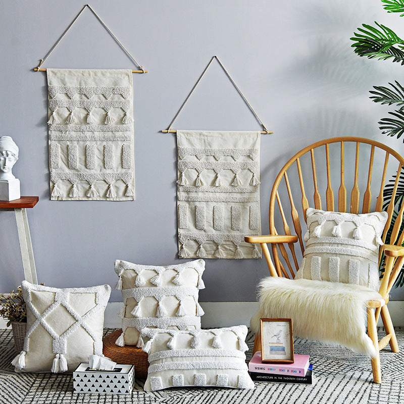 Marokkanisches Kissen mit geometrischem Muster – Bild 5 | LuxeStyle