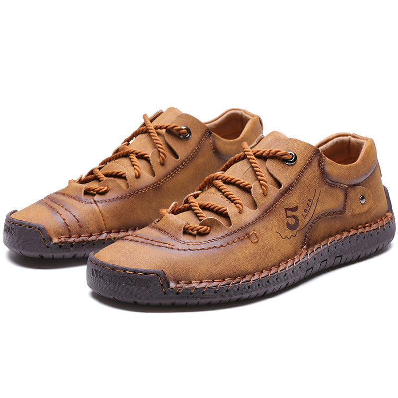 Britische Casual-Leder-Sneaker für Herren – Bild 4 | LuxeStyle