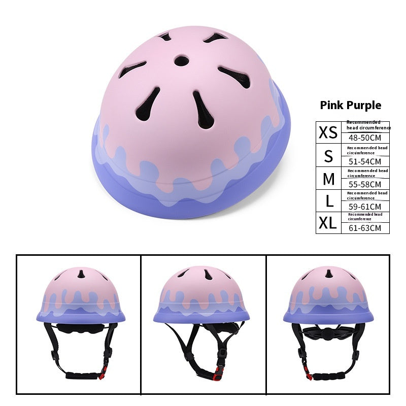 Kinder Velohelm mit Cartoon-Motiven