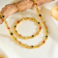 Minimalistisches Edelstahl-Schmuckset | LuxeStyle