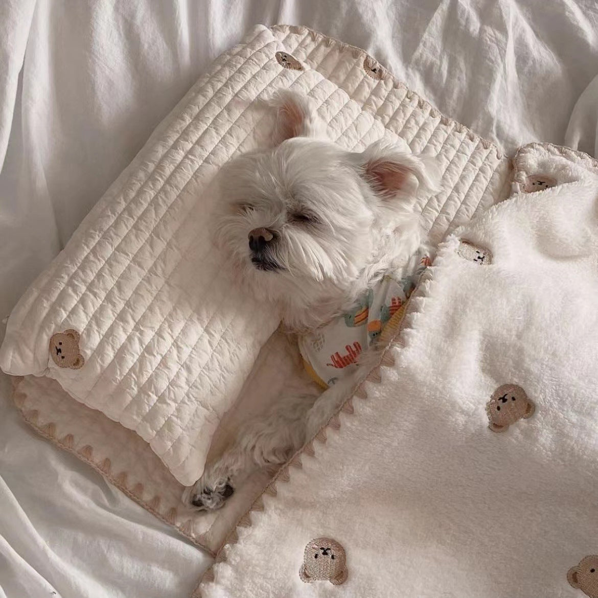 Hundebett-Set "Simple Bear"