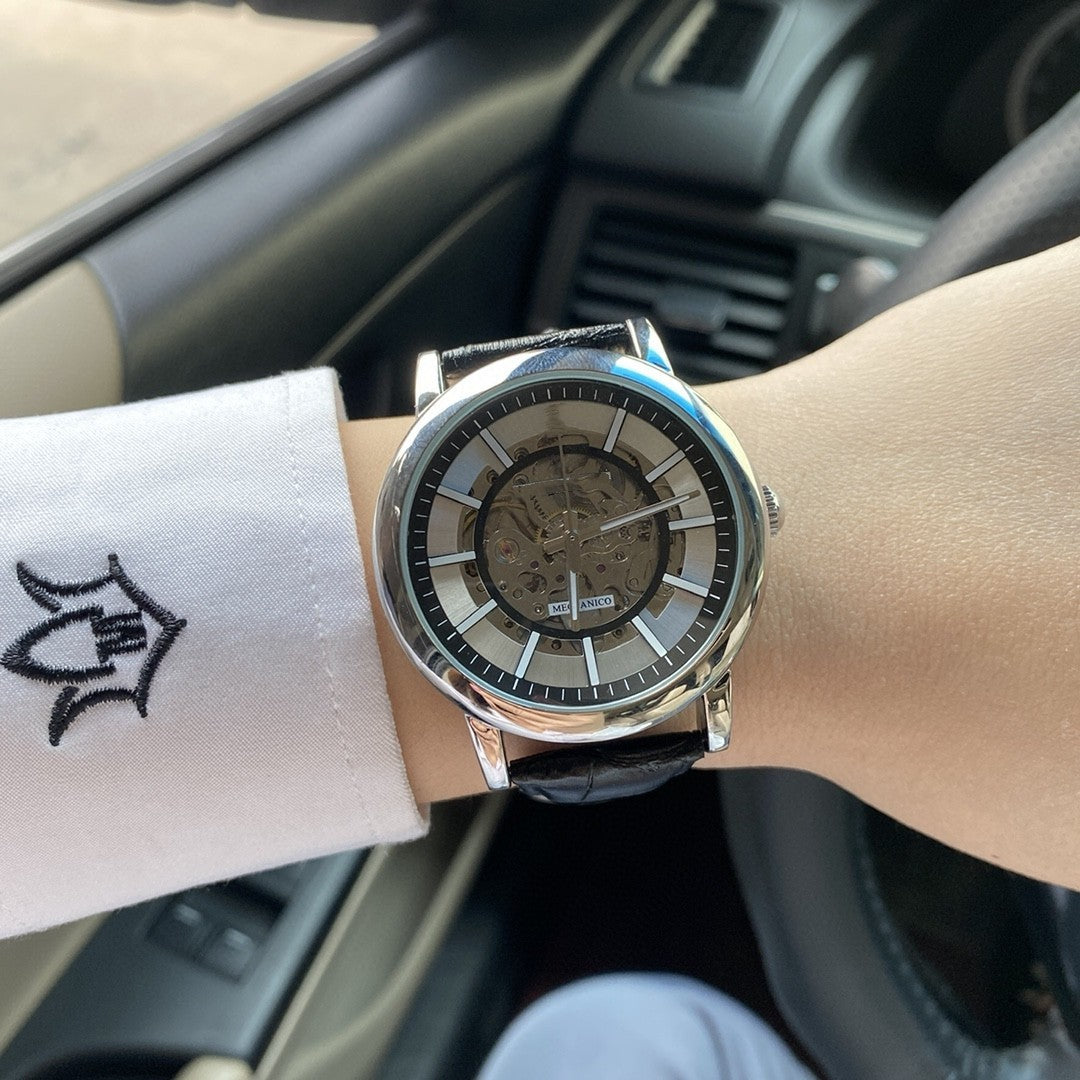 Vintage Skelett Mechanische Herrenuhr – Bild 5 | LuxeStyle