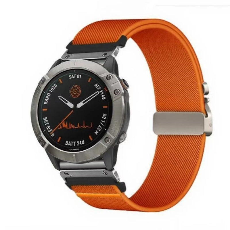 Elastisches Stoff-Armband für Herrenuhr
