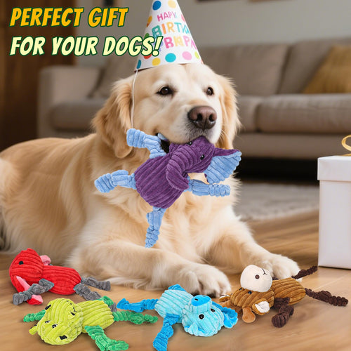 5er-Pack Quietsch-Plüschtiere für Hunde – Bild 2 | LuxeStyle