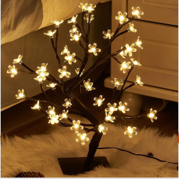 Nordische LED-Kupferdraht-Lampe, warmes Licht