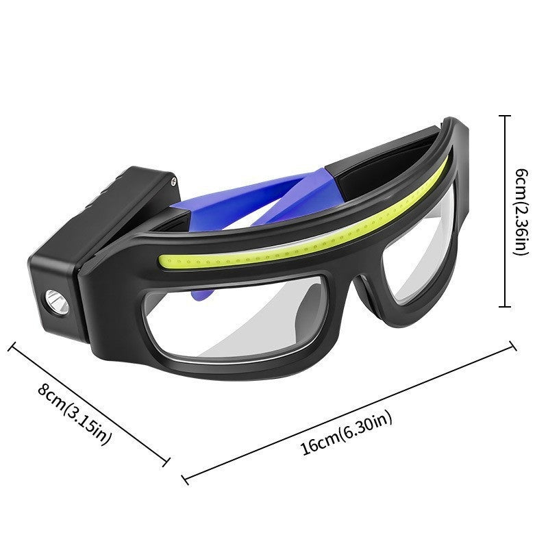 Induktions-Brillenlampe für Outdoor-Aktivitäten