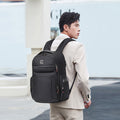 Erweiterbarer Oxford-Rucksack für Business-Reisen | LuxeStyle