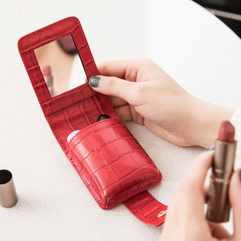 Make-up-Tasche «Mirror» · Kosmetiketui mit integriertem Spiegel