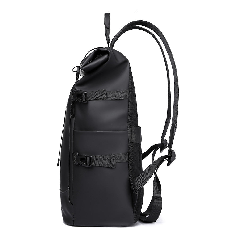 Rolltop-Reiserucksack Business, 20-35 l, wasserabweisend – Bild 5 | LuxeStyle