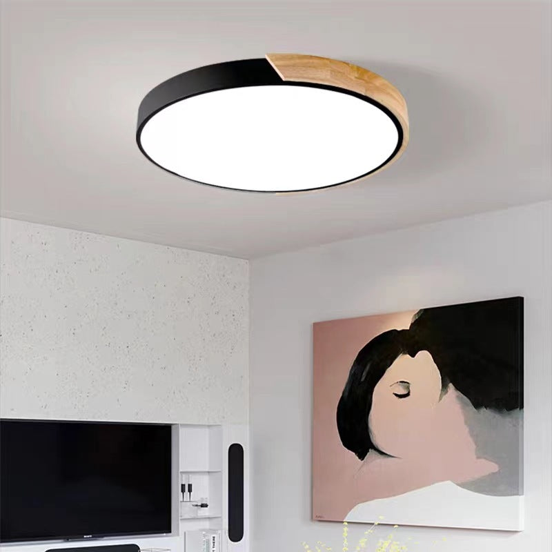 Nordic Macaroon Tischlampe rund