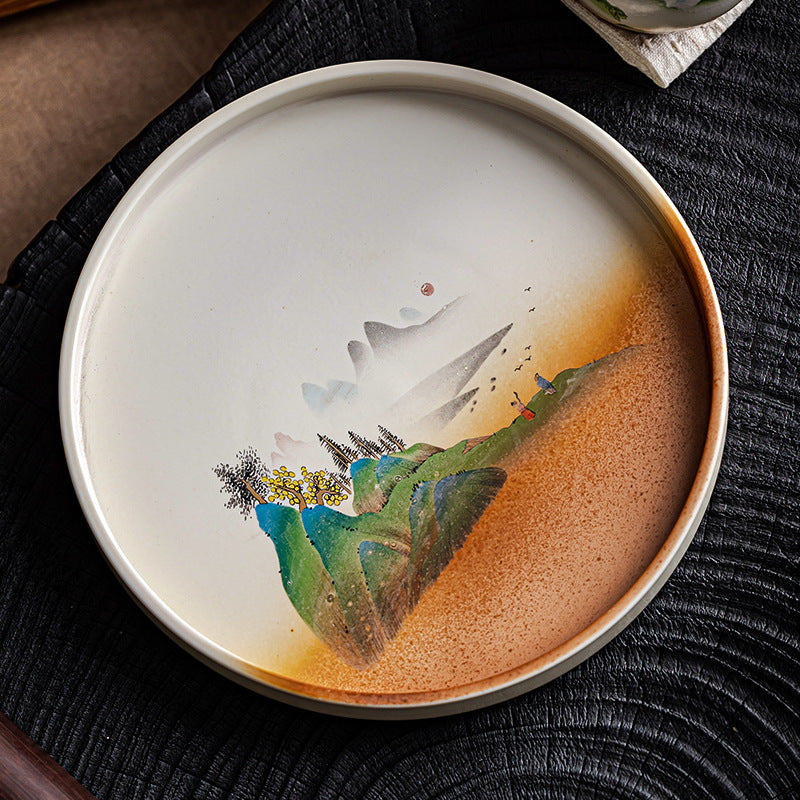 Keramik-Teeteller "Japanische Landschaft" – Bild 7 | LuxeStyle