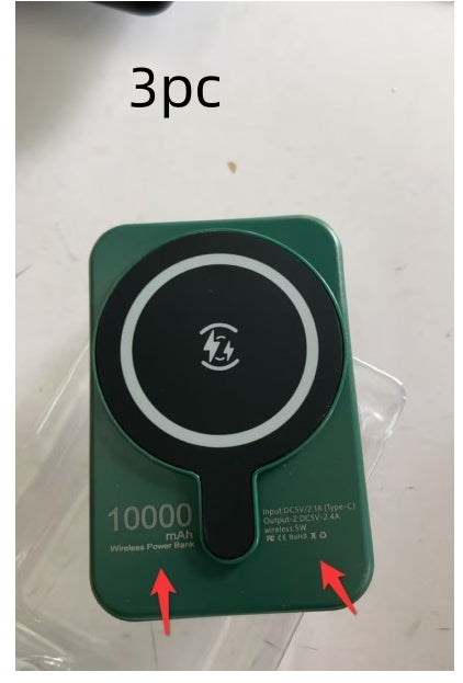 Mini Magnetisches Powerbank für schnelles Laden