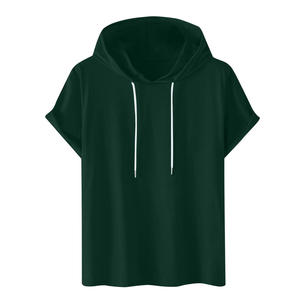 Herren Kurzarm Hoodie