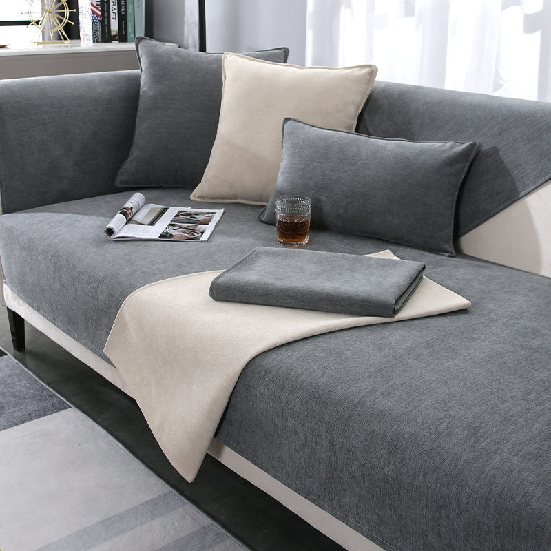 Chenille-Sofakissen – Bild 10 | LuxeStyle