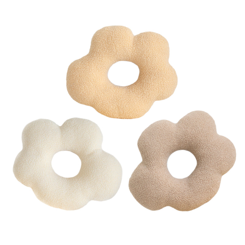 Geometrisches Lamm-Samt Kissen – Bild 4 | LuxeStyle
