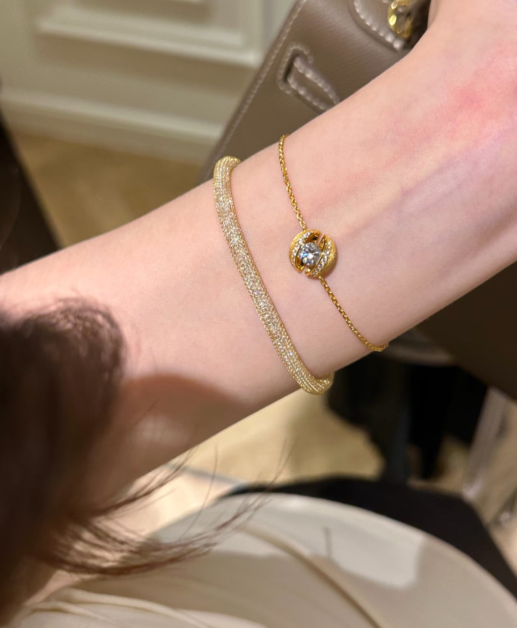 Halskette & Armband «Planet» – minimalistischer Anhänger