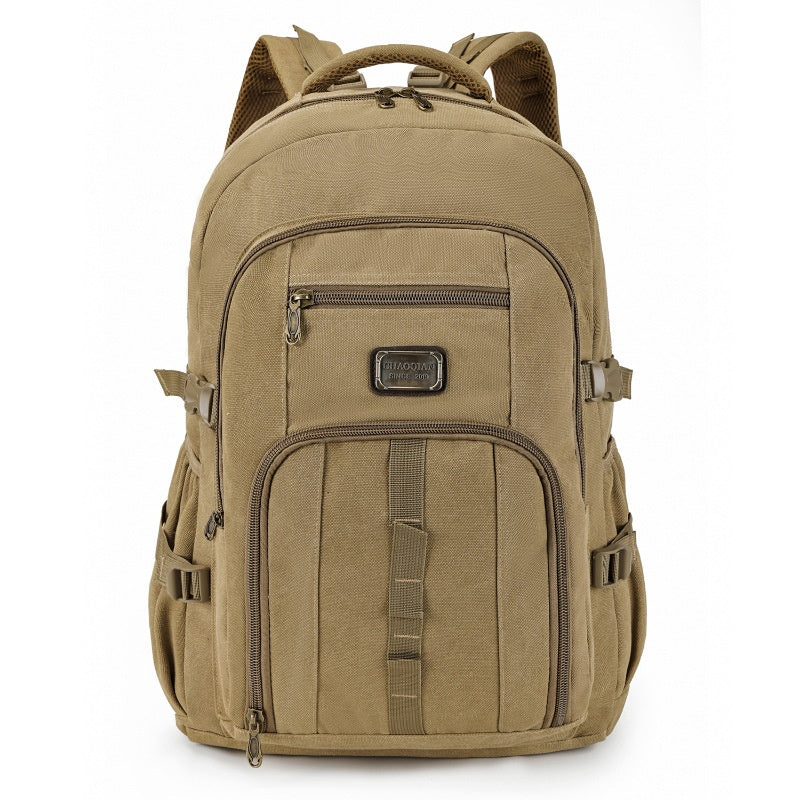 Retro Canvas Rucksack für Reise & Freizeit