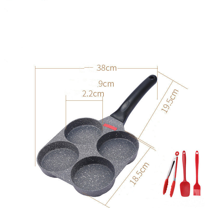 Antihaft-Pfanne mit 4 Mulden für Frühstück – Bild 3 | LuxeStyle