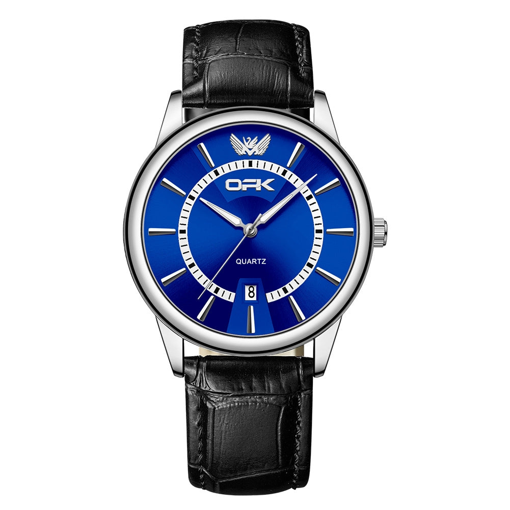 Quarz-Herrenuhr mit Datumsanzeige