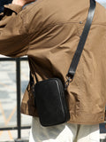 Leder Crossbody Bag