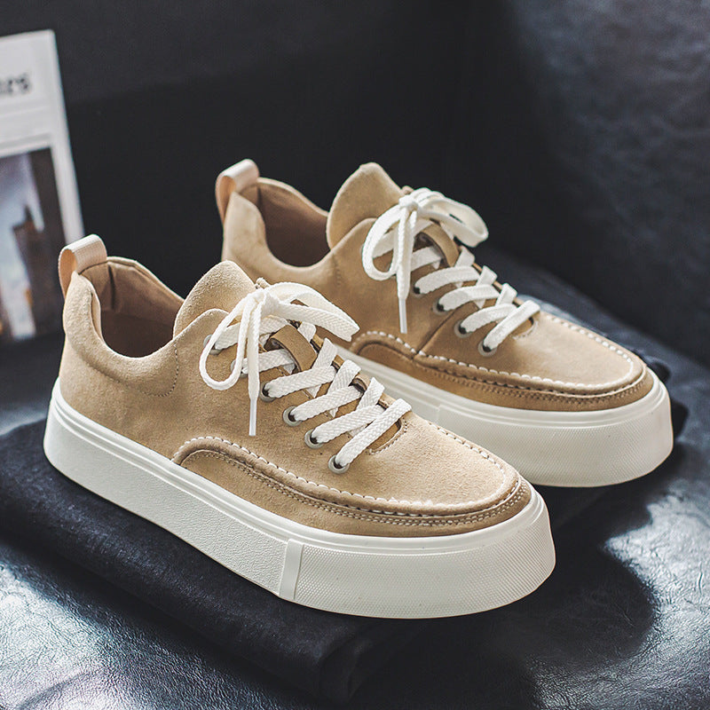 Low-Top Sneaker mit Plattform, Mesh-Futter – Bild 4 | LuxeStyle