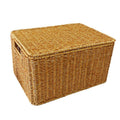 Rattan-Aufbewahrungskorb mit Deckel – Bild 2 | LuxeStyle