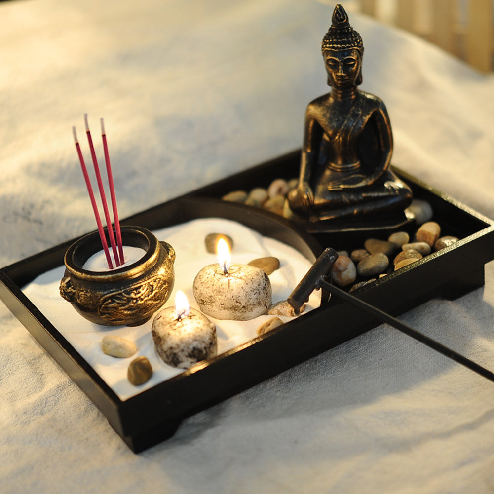 Lucky Zen Buddha Holzstatue – Bild 5 | LuxeStyle