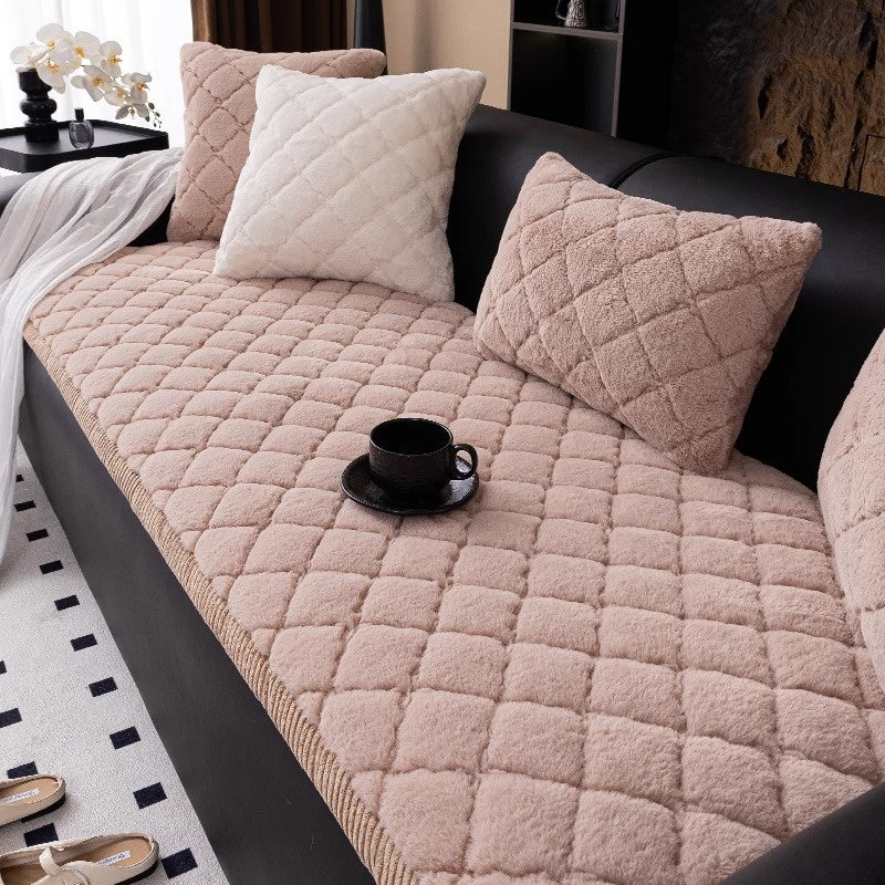 Plüsch-Sofahusse – Bild 10 | LuxeStyle