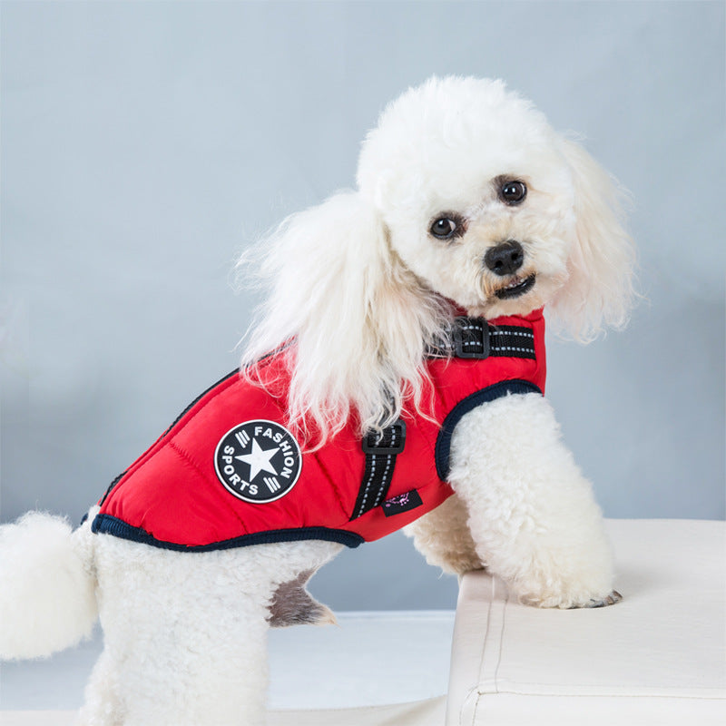 Gepolsterte Baumwollweste für Hunde – Bild 4 | LuxeStyle