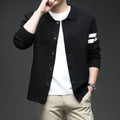 Strick-Cardigan mit Revers für Herren – Bild 10 | LuxeStyle