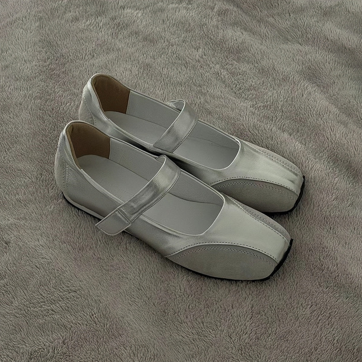 Elegante Pumps aus Rindsleder mit Karree-Spitze – Bild 8 | LuxeStyle