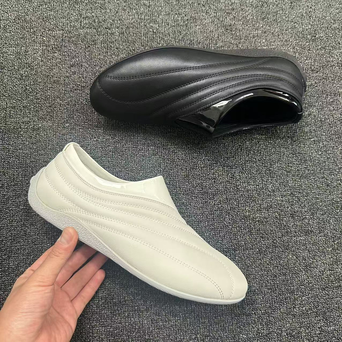 Bequeme Freizeitschuhe aus Leder für Herren – Bild 1 | LuxeStyle